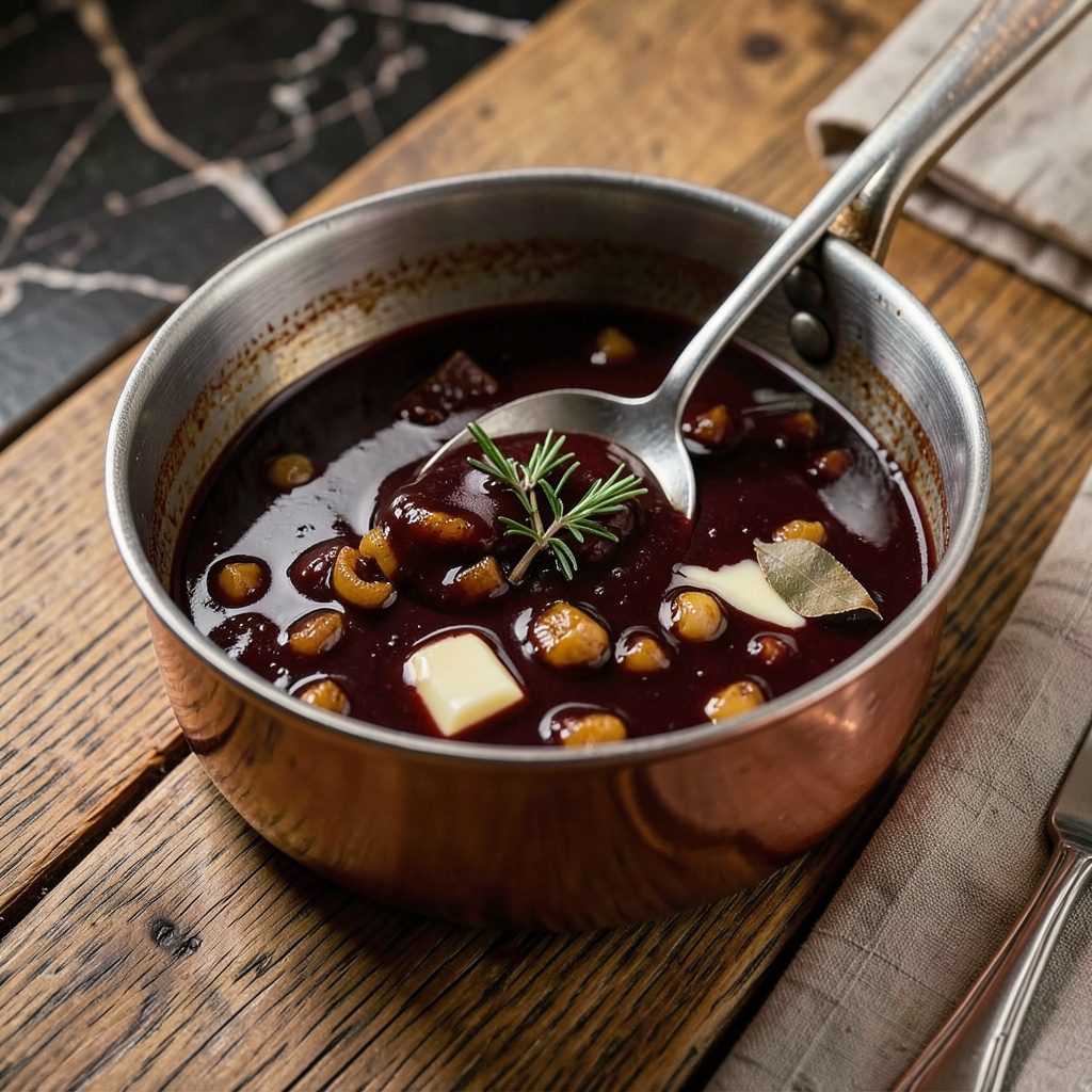 Traditional Bordelaise Sauce Recipe: Rich Red Wine Reduction for ...